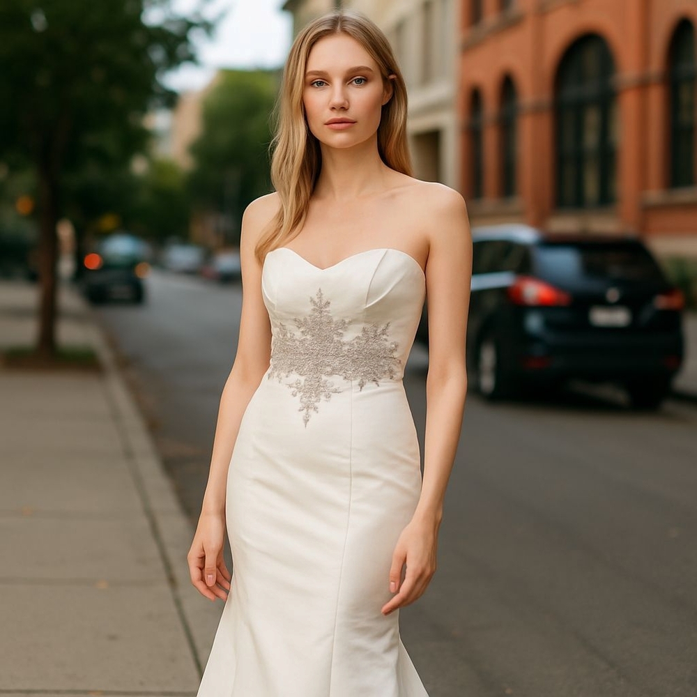 LAST MARKDOWN!Beautiful wedding dress by Anjali - Picture 12 of 13